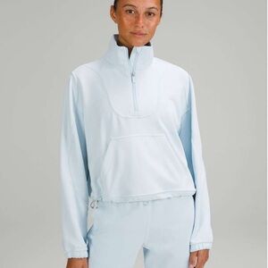 Lululemon Brushed Softstreme Ribbed Half Zip